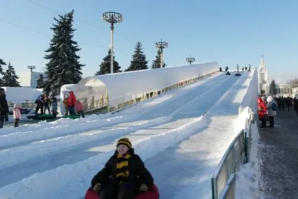 10 Гор з тюбінгами в москві катаємося на нових санках з вітерцем, ежікежік