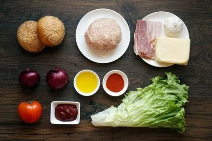 Американський бургер з куркою і беконом, домашній соус барбекю - andy chef - блог про їжу і (барбекю) Американський бургер з куркою і беконом, домашній соус барбекю - andy chef - блог про їжу і