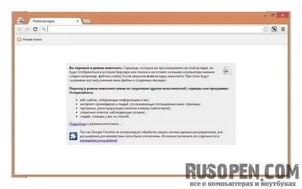Анонімний режим браузера