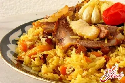 Азербайджанський плов як приготувати страву з казмаг (казмаг) Азербайджанський плов як приготувати страву з казмаг