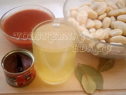Біла квасоля, запечена в духовці, чарівна