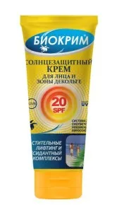 Біокрем сонцезахисний крем ціна, відгуки, опис