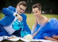 Біло-синя весілля