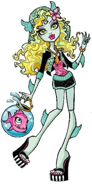 Біографія лагуни блю, monster high