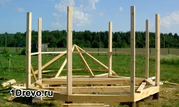Альтанка своїми руками зі зрубу етапи будівництва, внутрішня, зовнішня обробка (своїми) Альтанка своїми руками зі зрубу етапи будівництва, внутрішня, зовнішня обробка