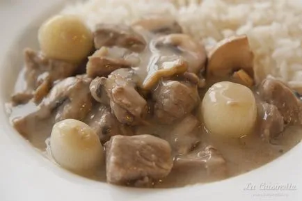 Бланкет з телятини (blanquette de veau) за старовинним рецептом, la cuisinette (veau) Бланкет з телятини (blanquette de veau) за старовинним рецептом, la cuisinette
