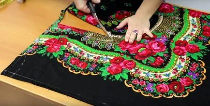Блуза своїми руками з хустки (своїми) Блуза своїми руками з хустки