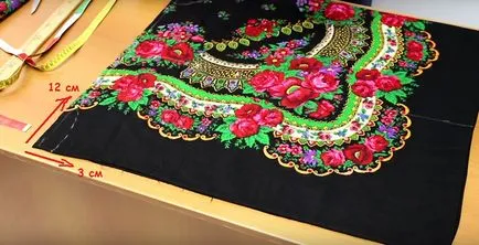 Блуза своїми руками з хустки (руками) Блуза своїми руками з хустки