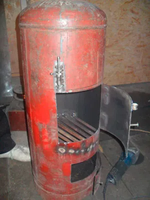 Буржуйка з газового балона на дровах своїми руками, фото, креслення, на дровах (руками) Буржуйка з газового балона на дровах своїми руками, фото, креслення, на дровах