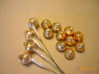 Букет з цукерок своїми руками