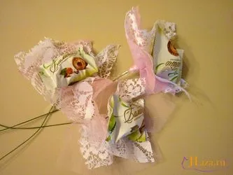 Букет з цукерок своїми руками