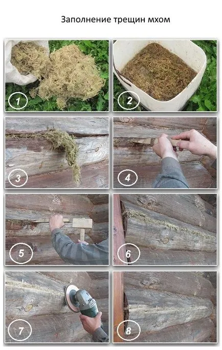 Чим закрити тріщини бруса, колоди зрубу (тріщини) Чим закрити тріщини бруса, колоди зрубу