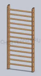 Креслення шведської стінки