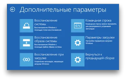 Що робити, якщо не запускається windows (відновлення виберіть «Пошук усунення) Що робити, якщо не запускається windows