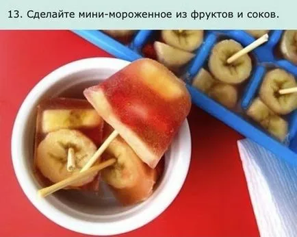 Що можна заморозити у формочках для льоду (заморозити) Що можна заморозити у формочках для льоду