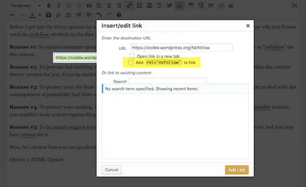 Що таке nofollow посилання і як їх додати в wordpress (html) Що таке nofollow посилання і як їх додати в wordpress