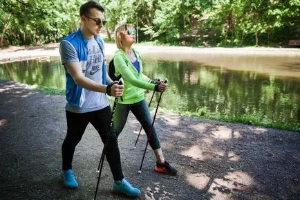 Що таке nordic walking і навіщо ходити з лижними палицями влітку (живіт) Що таке nordic walking і навіщо ходити з лижними палицями влітку