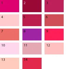 Кольори для цветотипа весна, lookcolor (весна) Кольори для цветотипа весна, lookcolor