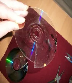 Квіти з dvd дисків - фото, майстер клас, самі своїми руками (дисків) Квіти з dvd дисків - фото, майстер клас, самі своїми руками