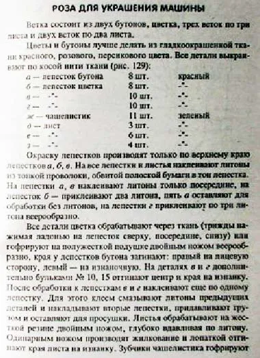 Квіти з тканини
