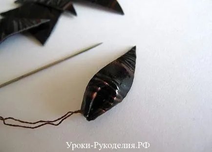 Квітка з шкірозамінника - уроки рукоділля (квітка зі шкірозамінника) Квітка з шкірозамінника - уроки рукоділля
