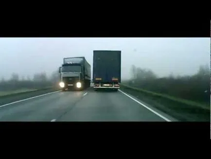 Далекобійники провчили здирників на трасі на (далекобійники) Далекобійники провчили здирників на трасі на