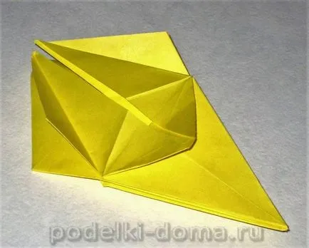 Квітка ірису з паперу (орігамі), коробочка ідей і майстер-класів (ірис) Квітка ірису з паперу (орігамі), коробочка ідей і майстер-класів