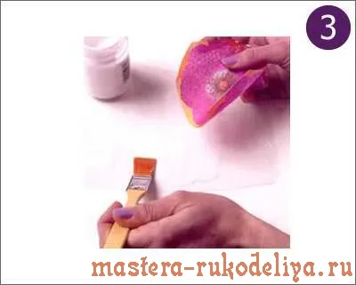 Декупаж техніка sospeso trasparente