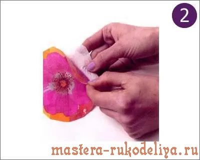 Декупаж техніка sospeso trasparente
