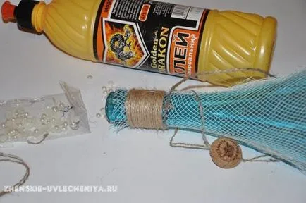 Декор пляшки в морському стилі своїми руками в покроковому майстер-класі (стилі) Декор пляшки в морському стилі своїми руками в покроковому майстер-класі