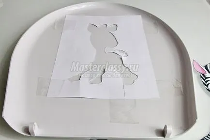 Декупаж кришки унітазу