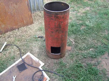 Робимо буржуйку з газового балона самостійно покрокова інструкція (балона) Робимо буржуйку з газового балона самостійно покрокова інструкція