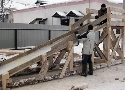Дитячі гірки для дачі пластикові надувні, з гойдалками або басейном (дача гірки) Дитячі гірки для дачі пластикові надувні, з гойдалками або басейном
