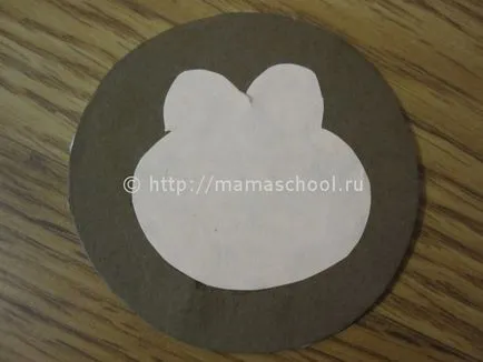 Дитяча саморобка мавпочка з паперу та картону (паперу) Дитяча саморобка мавпочка з паперу та картону