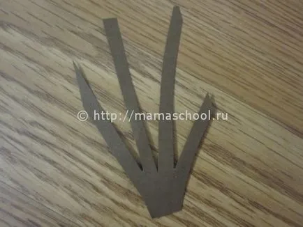 Дитяча саморобка мавпочка з паперу та картону (паперу) Дитяча саморобка мавпочка з паперу та картону
