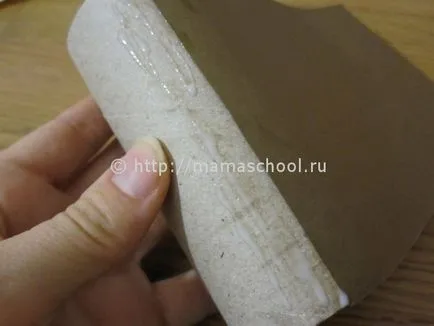 Дитяча саморобка мавпочка з паперу та картону (картону) Дитяча саморобка мавпочка з паперу та картону