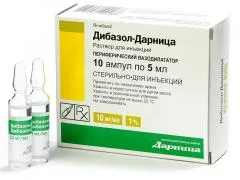 Дибазол УФБ, інструкція із застосування препарату, кому показаний (застосування) Дибазол УФБ, інструкція із застосування препарату, кому показаний