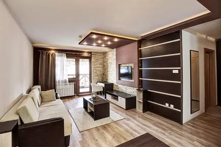 Дизайн інтер'єру коричневої вітальні (фото) стильні рішення (коричневої) Дизайн інтер'єру коричневої вітальні (фото) стильні рішення