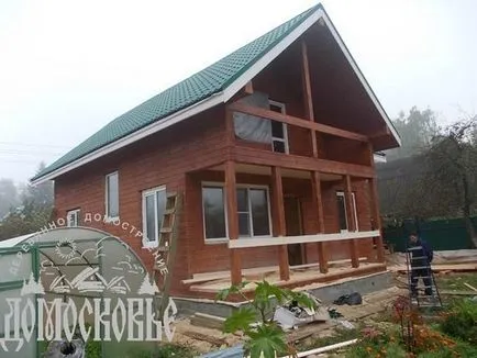 Будинок з бруса 8 на 8 - планування кімнат і будівництво (бруса) Будинок з бруса 8 на 8 - планування кімнат і будівництво