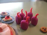 Їжа для ляльок з пластиліну (ляльок) Їжа для ляльок з пластиліну