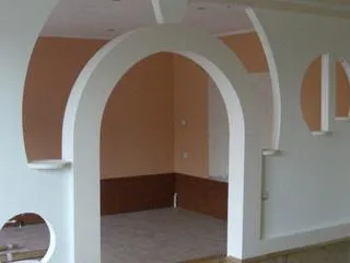 Дверна арка з гіпсокартону своїми руками (арка) Дверна арка з гіпсокартону своїми руками