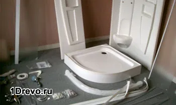 Душова кабіна своїми руками в дерев'яному будинку вибір, установка, використання (своїми) Душова кабіна своїми руками в дерев'яному будинку вибір, установка, використання