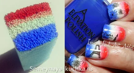Ейфелева вежа на нігтях - 21 дизайн манікюру, сімейна купка (дизайн) Ейфелева вежа на нігтях - 21 дизайн манікюру, сімейна купка