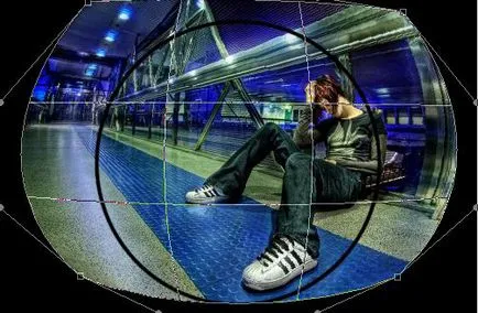 Фишай-ефект в photoshop