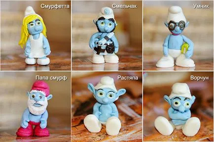 Фігурки з мастики