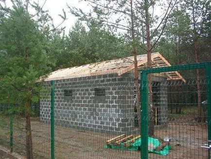 Гараж з керамзитобетону своїми руками (гараж) Гараж з керамзитобетону своїми руками