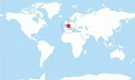 Де розташована франція (франція) Де розташована франція