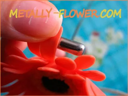 Гербера холодний фарфор - майстер-клас, metally flower (холодний) Гербера холодний фарфор - майстер-клас, metally flower