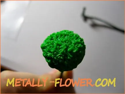 Гербера холодний фарфор - майстер-клас, metally flower (гербери з полімерної глини) Гербера холодний фарфор - майстер-клас, metally flower