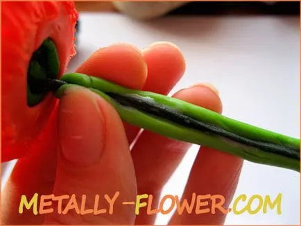Гербера холодний фарфор - майстер-клас, metally flower (metally) Гербера холодний фарфор - майстер-клас, metally flower
